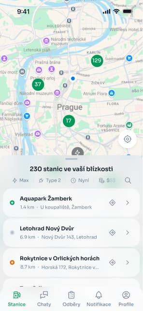 EV charging app