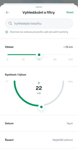 EV charging app