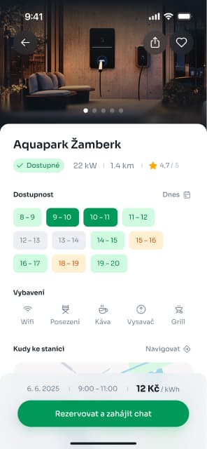 EV charging app